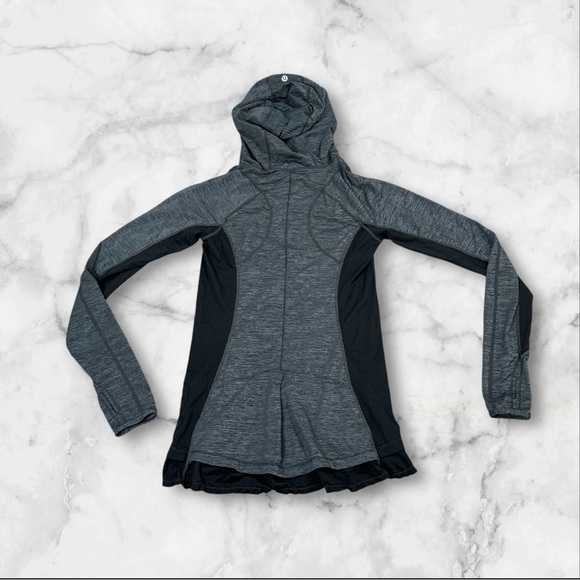 Lululemon Run Ambition Stay On Course Pullover‎ Hoodie  Black Size 4 Running - Picture 9 of 9